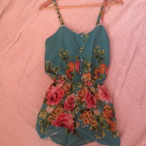 Floral romper